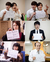 高清组图：李钟硕等卖萌宣传《听见你的声音》