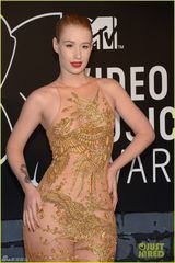 组图：MTV红毯女星水果姐秀牙套ladygaga扮人鱼