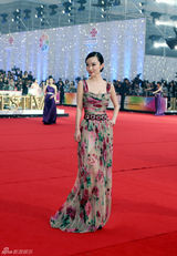 组图：霍思燕参演《王的盛宴》轻盈飘逸北京电影节