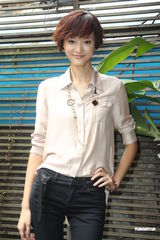 郑元畅赞裴蓓是XXL版周迅 两人新剧饰情侣(图)