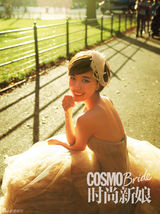 高清图：王珞丹曼妙婚纱舞动纽约 渴望中式爱情