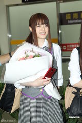 组图：乃木坂46首次来台 吸引众多宅男粉丝