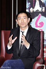 高清图：刘德华为新片造势 直言不喜被称教父