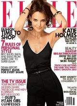 组图：凯蒂-赫尔姆斯登俄罗斯版《ELLE》封面