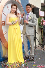 组图：郭富城与苟芸惠同台亮相 大赞对方是女神