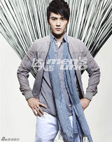 组图：徐正曦时尚大片玩转色彩 显型男魅力