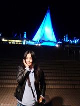 组图：杨童舒受邀赴日本拍摄广告 展温婉少妇形象