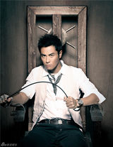 组图：无线小生郑嘉颖写真 时尚帅气气质不俗