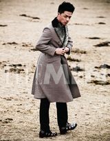 高清图：段奕宏杂志写真玩转秋冬复古 展现潮男气质