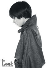 高清图：韩星赵允熙黑白写真清爽显干练