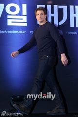组图：汤姆克鲁斯出席《侠探杰克》韩国发布会