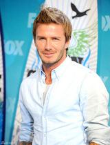 高清组图：美国青少年选择奖 贝克汉姆笑容帅气