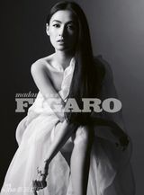 组图：张柏芝大气拍杂志封面 直言出来捞快钱