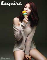 组图：韩女星尹世仁拍写真展现性感魅惑