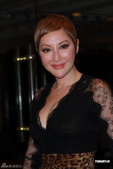 组图：钟镇涛生日携女亮相派对 谭咏麟叶童现身