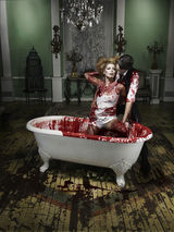 幻灯图：《全美超模新秀赛》选手血腥冷艳写真