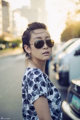 组图：秦海璐异域风情写真 仿若无声电影