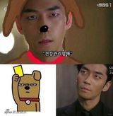 组图：《星星》二哥撞脸贴图狗  表情神同步