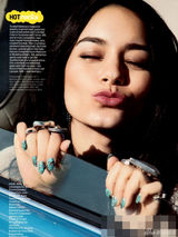 组图：女星凡妮莎吉普赛风登杂志 乳沟蛮腰性感