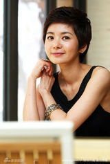 幻灯图集：张瑞希拍写真 利落短发演绎精致女人 