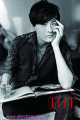 高清图：林志玲携手郑元畅拍杂志 登上下一站舞台