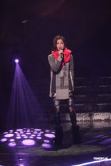 组图：《劲歌金曲》录影 阿Sa(蔡卓妍)梁汉文亮相