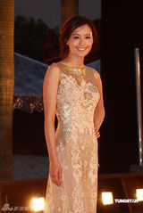 幻灯：香港金像奖颁奖红毯 陈法拉和朱璇长裙斗艳