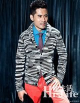 组图：黄征拍摄温润性感大片 打造男人时尚乐园