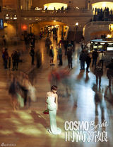 高清图：王珞丹曼妙婚纱舞动纽约 渴望中式爱情