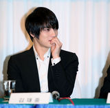 高清图：组合JYJ出席任命仪式 当选宣传大使