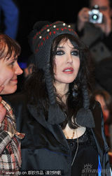 幻灯图集：《猛犸象》首映 阿佳妮少女范儿现身