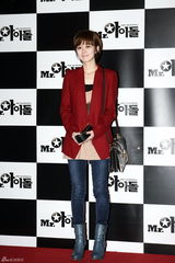 高清图：韩片《偶像先生》VIP试映 张娜拉等助阵