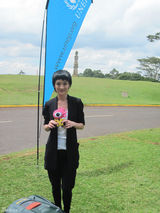 高清：周迅非洲探访联合国总部 环保外交走出国门