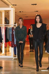 高清组图：谢婷婷透视装亮相澄清绯闻不怕男友吃醋