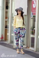 组图：启星私服街拍 清凉潮搭时尚俏皮