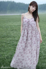 组图：启星曝纯美写真 森林系女神唯美飘逸