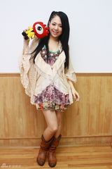 高清图：苍井空独家对话新浪娱乐 姿态优雅万人迷