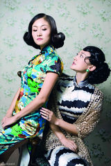 高清图：音乐剧《张爱玲》再现才女情 复制旧上海