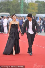 幻灯图集：邓超孙俪亲密亮相 手牵手恩爱走红毯