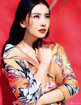 组图：高圆圆登杂志封面 性感演绎开年红运