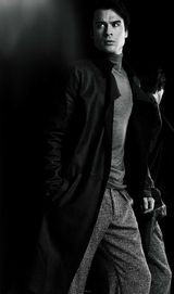 组图：《吸血鬼日记》男星伊恩眼神魅惑