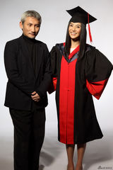 组图：“萌学生”杨采妮与“怪老师”徐克