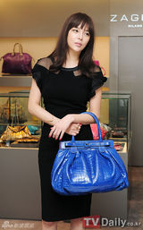 组图：严智苑金莎朗李瑶媛出席名牌新品秀