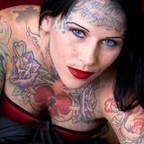 幻灯图：影后布洛克老公的情妇拍纳粹主题露骨写真