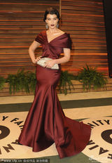 组图：奥斯卡晚宴养眼 可儿秀半球龙女大露背