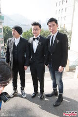 组图：主播刘明轩嫁王傲山 张卫健许志安出席