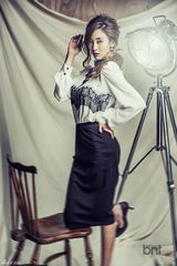 高清组图：韩星G.NA时尚大片 优雅魅惑女人味足