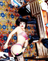 组图：女星孟茜破尺度拍摄《GQ》杂志性感大片