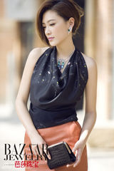 组图：应采儿街拍庆生 陈小春：把自己送给老婆