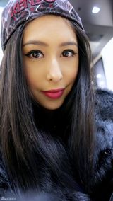 组图：柯震东绯闻女友程颖婕自拍美图